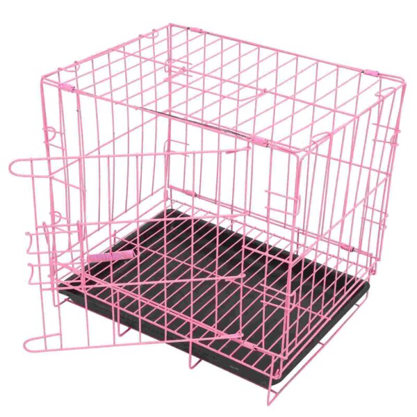 of Folding With Toilet Xlarge Dog House Poodle Small And Medium Dog Cat Cage Rabbit Cage Puppy Cage Pet moving