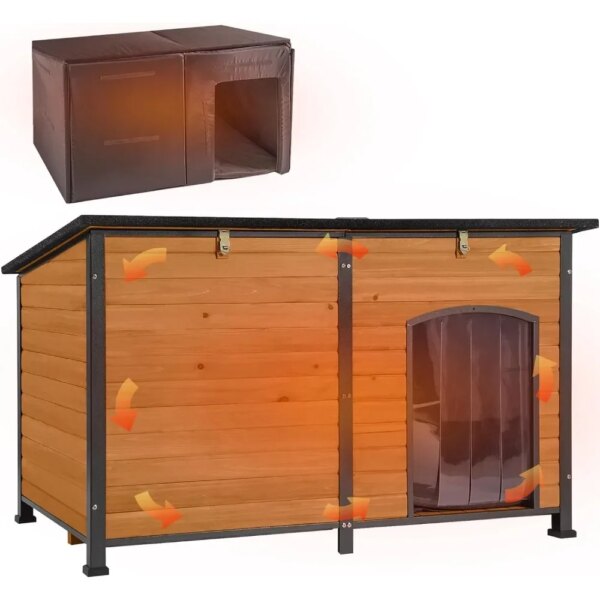 Kennels, Outdoor Dog House 59\