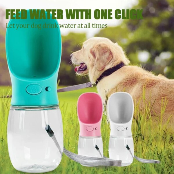 Portable Dog Water Bottle Food and Water Container For Dog Pets Feeder Bowl Outdoor Travel Drinking Bowls Water Dispenser