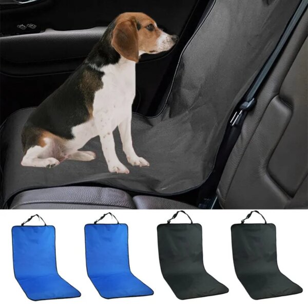 Car Seat Mat Pet Carrying Rear Seat Cover Waterproof Anti-Dirty Anti-Scratch Protector Mat Cat Dog Safety Travel Accessories