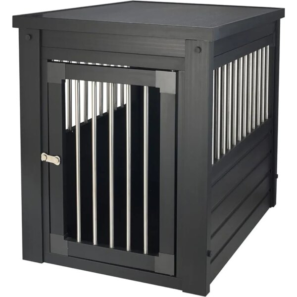 dog cage ecoFLEX Pet Crate/End Table, dog house Small, Espresso 23.8\