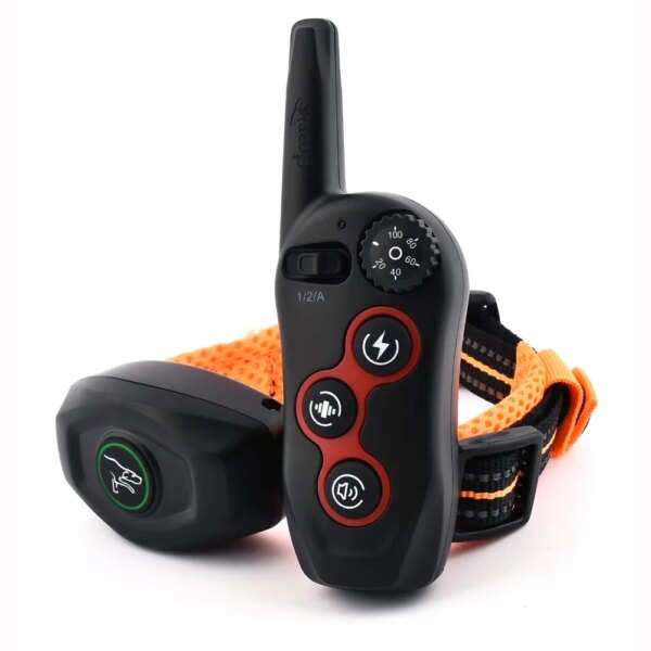 2 in 1 Remote Control Dog Training Collar & Anti Bark Collar Rechargeable Waterproof Pet Training Dog Bark Collar 400M