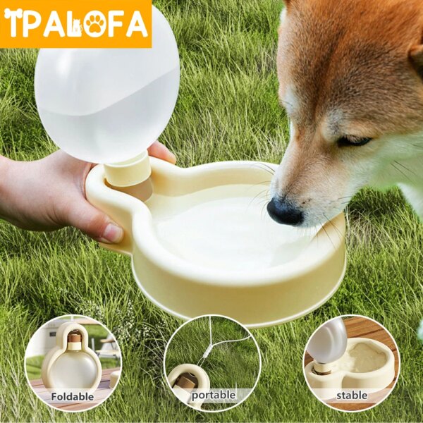 350/500ml Portable Cat Dog Water Bottle Sealed Universal Drinking Bowls Outdoor Travel Pet Water Dispenser Feeder Pet Supplies