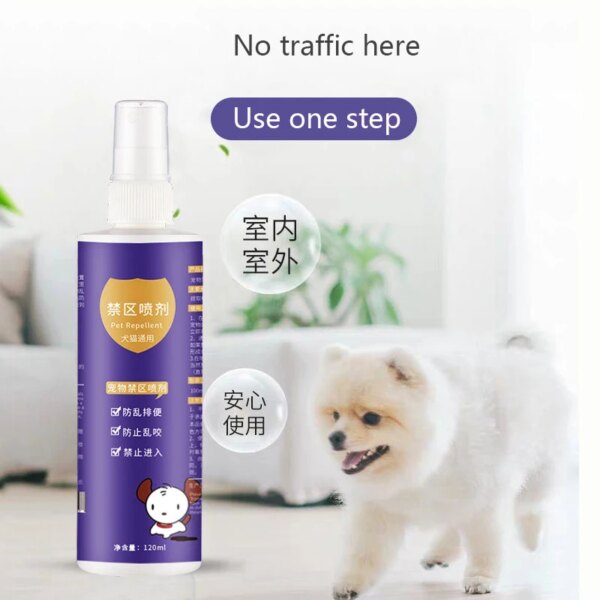 Anti-dog Urine Spray for Dogs and Cats To Urinate Indiscriminately To Prevent Dogs From Peeing and Cat Repellent 120ml