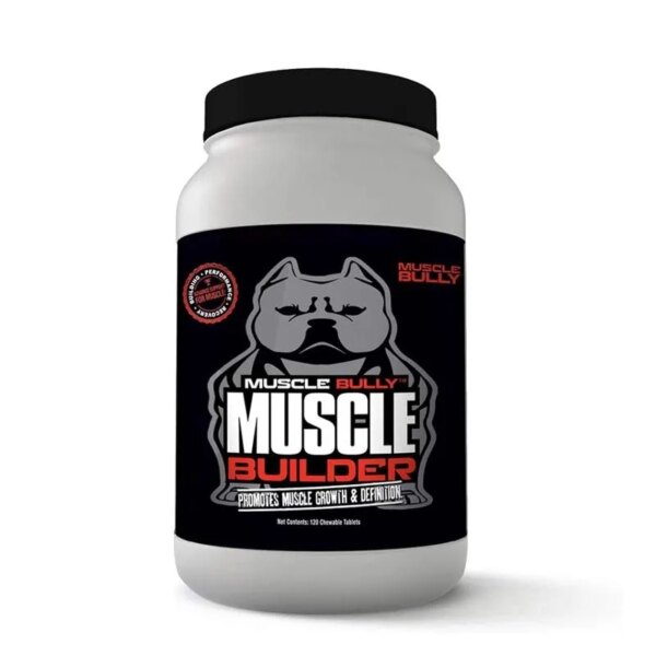 Bulldogs Muscle Builder for Dogs, The Ultimate Canine Supplement, Muscle Building Power Boosts, Growth Muscle for Bully 120Chews