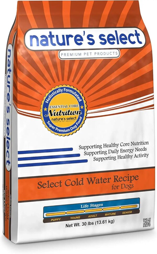 Cold Water Recipe - Fish, Dry Dog Food - All Ages (30 LBs)