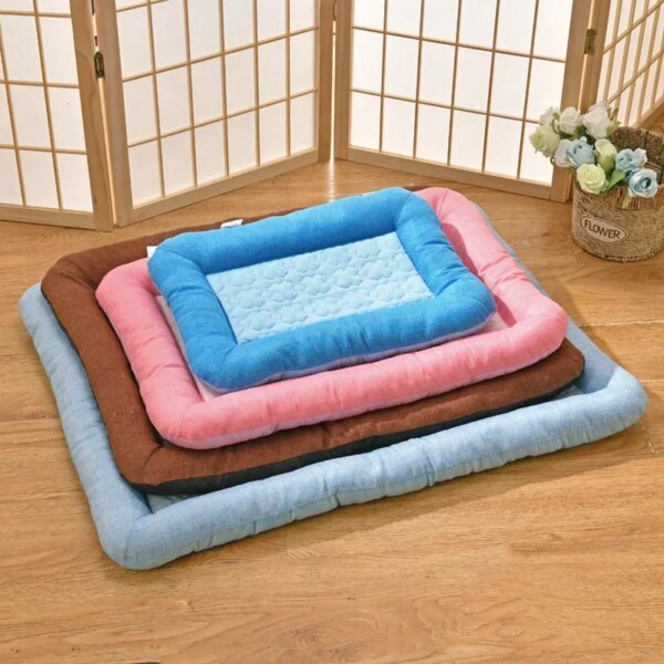 Cooling Mat Cat Sleeping Mat Bite-resistant Pet Mat Summer Kennel Cold Dog Mat Cooling Supplies