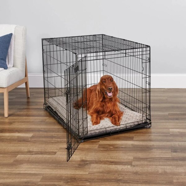 Dog House Newly Enhanced ICrate Dog Crate 42 Inch Puppy Pet Supplies Indoor Fence Products Home Garden Free Delivery