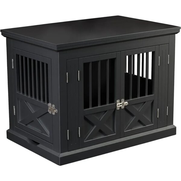 Dog Kennel House for Dogs Merry Products Triple Door Medium Dog Crate Pet Supplies Home Garden Freight free