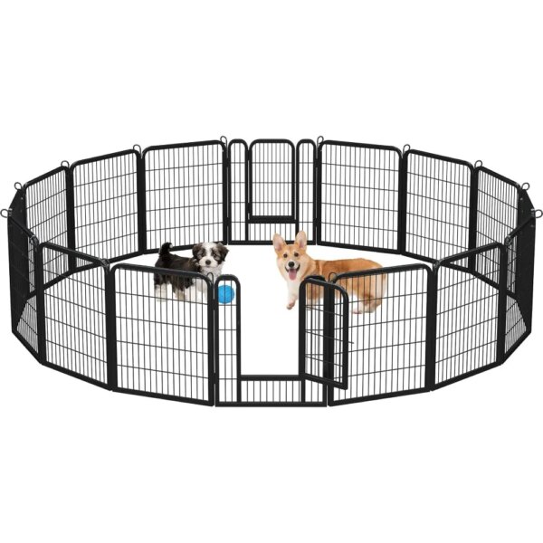 Dog Pen Fences 16 Panels 32\