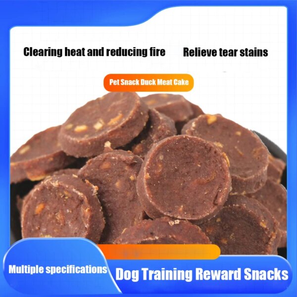 Dog Training Rewards Dog Snacks Duck Meat Cake Teddy Golden Retriever Bago Labrador Pet Food Snacks