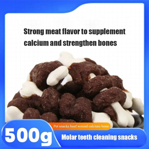 Dog snacks beef tooth cleaning bone wound calcium bone dog grinding stick dog chewing gum pet food