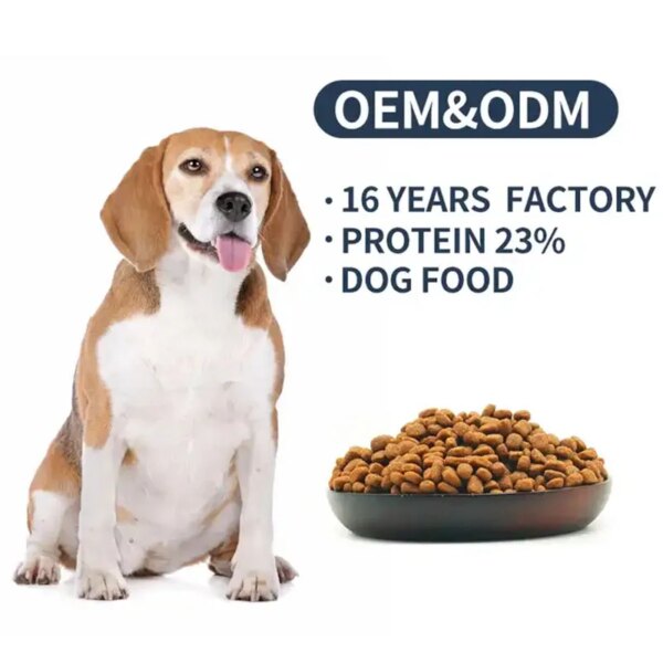 Factory Direct Sales Best Balanced Nutritious Chewy Grain Homemade Dog Food