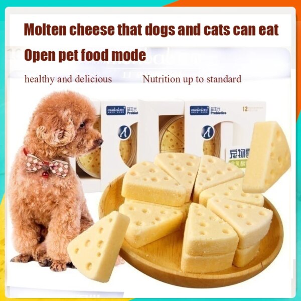 Freeze-dried cheese pet snacks calcium milk tablets molars teddy golden retriever dog food 200g