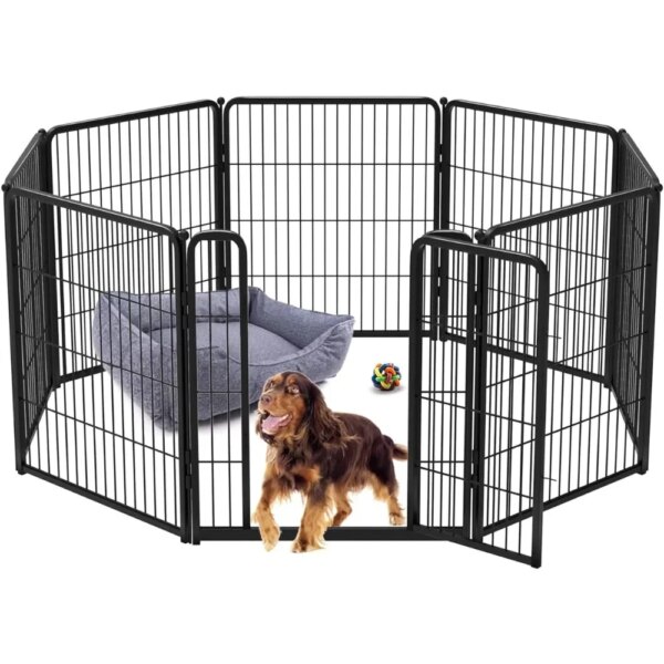 Garden Fence Dog Playpen Designed for Indoor Use Free Shipping Buildings Supplies Home