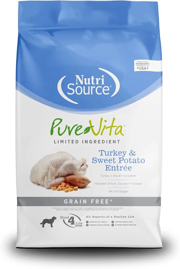 Grain Free Turkey & Sweet Potato Dry Dog Food - 25lb