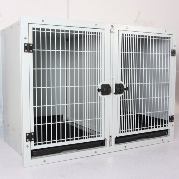 HF veterinary stainless steel dog house kennel for clinic Pet Display Cages