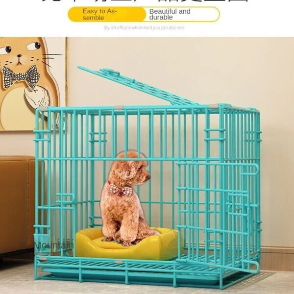 Home Portable Indoor Kitten Ultra-small Folding Cats Cage Cat Villa Large Cat Cages Pet Cat Supplies Luxury Outdoor Cage for Dog