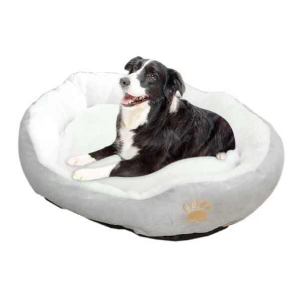 Hot selling dog bed Christmas lamb fur kennel teddy bear bed pet dog mat supplies super soft dog bed plush cat mat