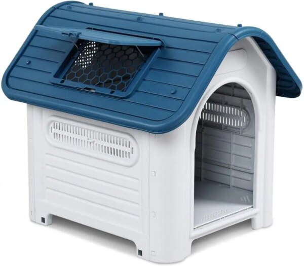 Insulated Dog House for Small to Medium Dogs Outside, 29.9\