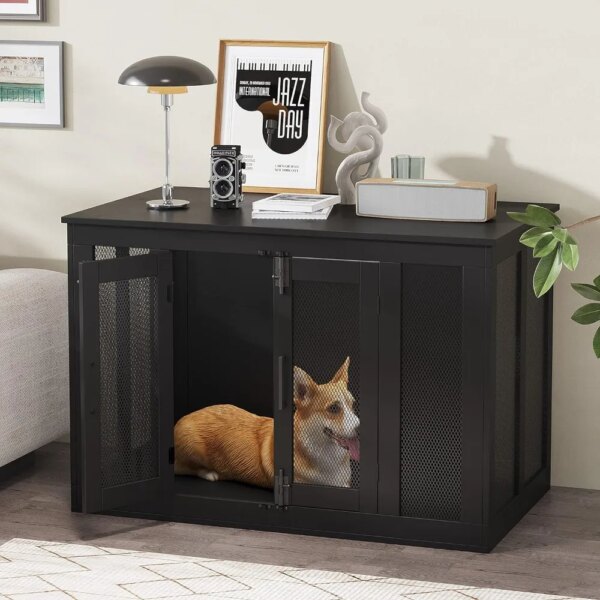 Kennels, End Table Dog Crate Furniture for Small To Large Dogs, Kennels