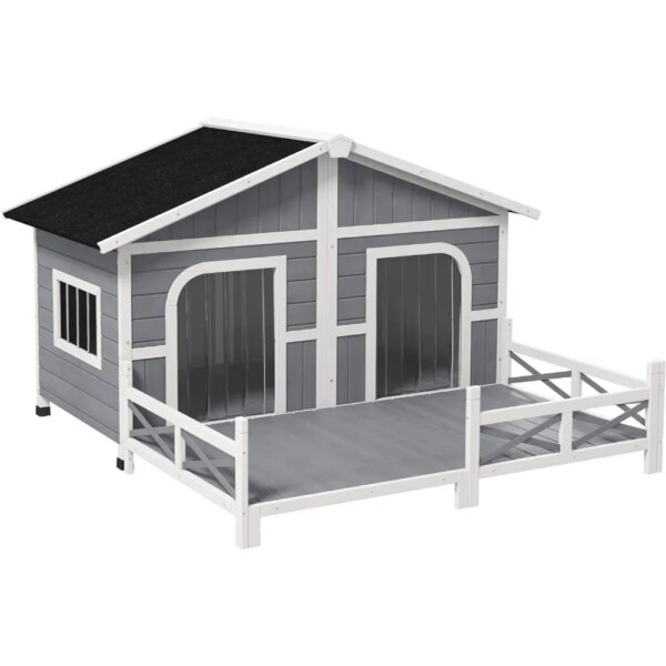 Kennels, Weatherproof Puppy Shelter for Small and Medium Breed Dogs, Kennels