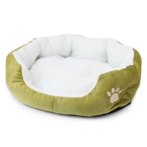 Lamb Wool Dog Kennel  Than Bear Pet Kennel Mat Supplies Love Pet's New Home