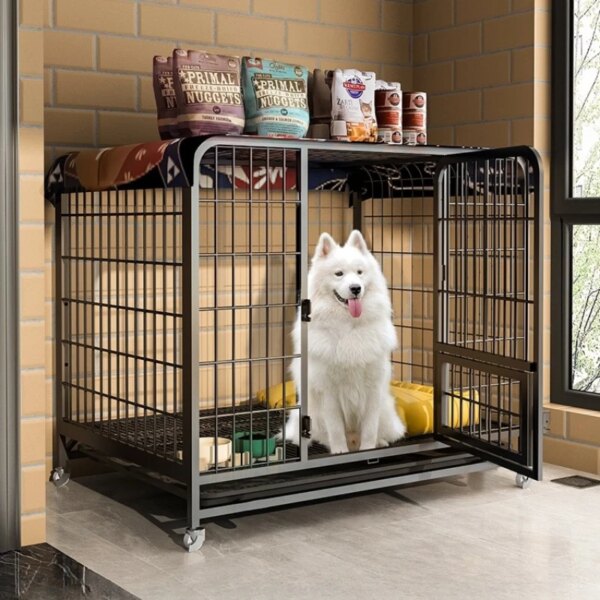 Large Crate Playpens Dog House Accessories Kennel Indoor Canil Enclose Home Dog Cage Furniture Casa Perro Pet Products MR50DH