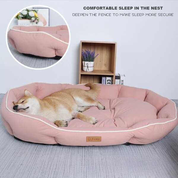 Large Dog Bed Scratch Proof Wear-resistant Pet Bed for Dog Breathable Washable Cat Mat for Boat XXL Dogs Basket Cat Accessories