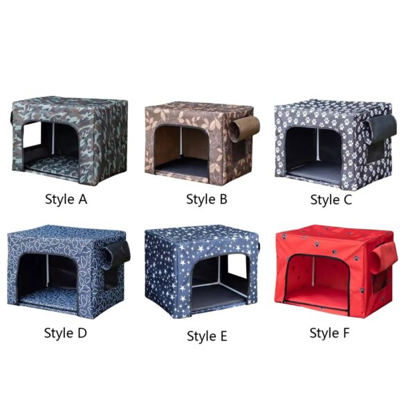 Large Stray Cats Shelter Foldable All Seasons Portable Outdoor Cat House