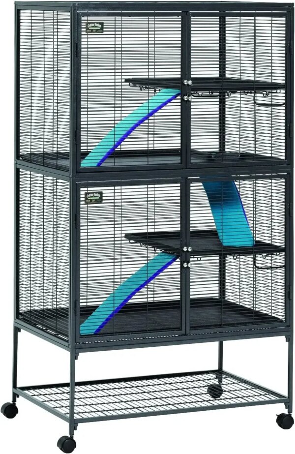 MidWest Homes for Pets 182 Ferret Nation Double Story Unit, 1-Year Manufacturer Warranty