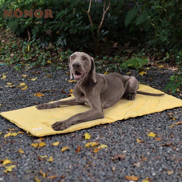 NONOR New Pet Dog Mat Warm Kennel Dog Mattress Waterproof Warm Folding Storage Kennel Dog Pad Outdoor Pet Supplies