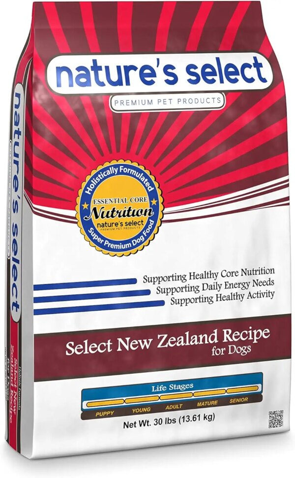 New Zealand Recipe - Lamb Adult Dry Dog Food (30 LBs)