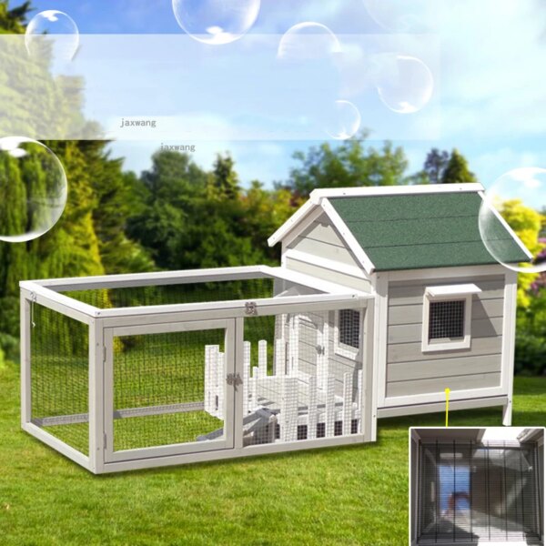 Outdoor Courtyard Rainproof Dog Houses Small Medium Large Dogs Kennels Four Seasons Universal Cat Nest Rabbit Cage Pets Supplies