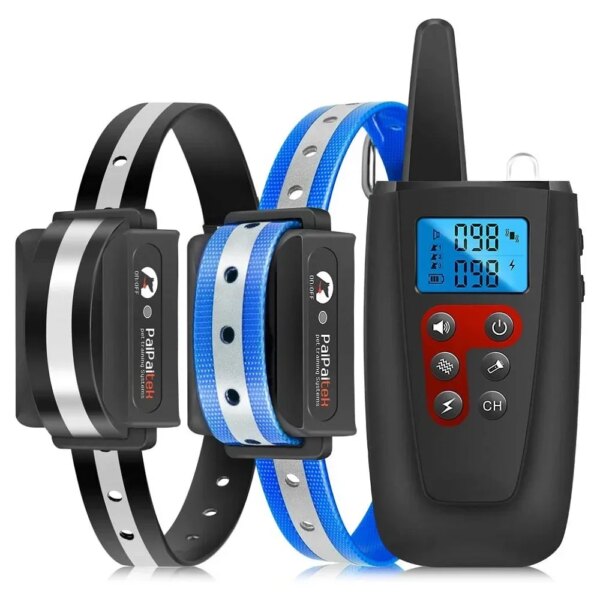 Paipaitek Dog Training Collar with Remote 3300Feet,Dog Shock Collar for Large Medium Small Dog with Beep&Vibration&Shock Modes