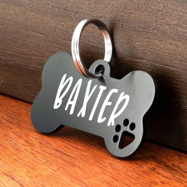 Personalized Pet Dog Tags Shiny Steel Free Engraving Kitten Puppy Anti-lost Collars Tag for Dog Cat Nameplate Pet Accessoires