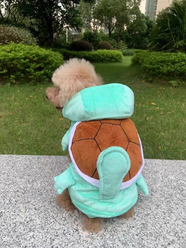 Pet Clothes Dog Cat Funny Turtle Design Costume Unique Suit for Dogs Dess Up Supplies For Pet