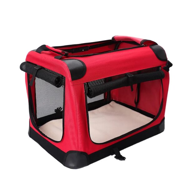 Pet Tent Portable Pet Playpen Dog Beds House Fence Indoor Outdoor Game Safe Guard Playpen Folding Octagonal Cage Cat's House