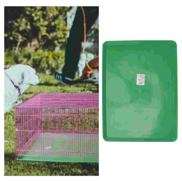 Pet Toilet Crate Tray Dog Kennel Replacement Household Potty Animal Bedpan Large