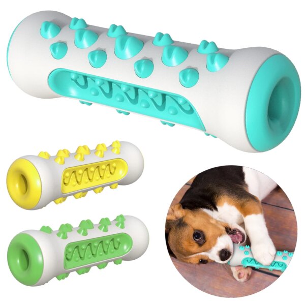 Pet Toothbrush Stick Dog Toy For Medium Large Dog Interactive Bone Chew Toys Bite Resistant Teeth Clean Labrador Beagle Supplies