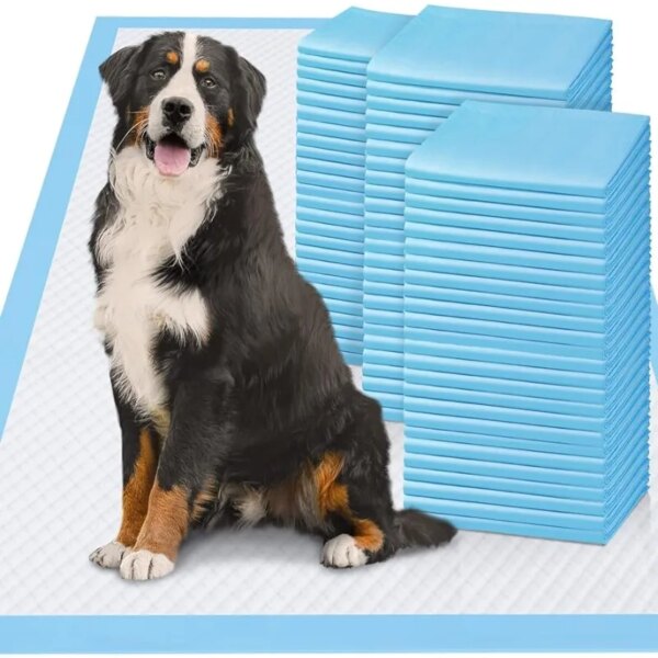 Pet Training Puppy Pee Pads- Jumbo Disposable Polymer Quick Dry No Leaking Pee Pads for Dogs, Cats, Rabbits Pets