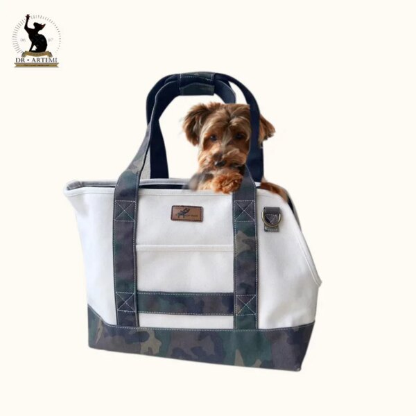 Puppy Go Out Portable Shoulder Handbag Soft Sided Cat Carrier Breathable Small Dog Carrying Bag Outdoor Travel Shoulder Bags