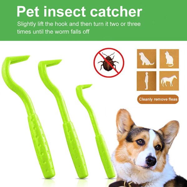 Puppy Tick Clip Practical Kittens Lice Removal Clamp Kitten Mites Extractor Cats Dogs Hair Grooming Care Gadgets