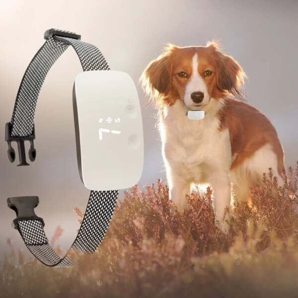 Smart Dog Bark Collar,Automatic Bark Training Collar with 3 Modes Sound/Vibration/Shock