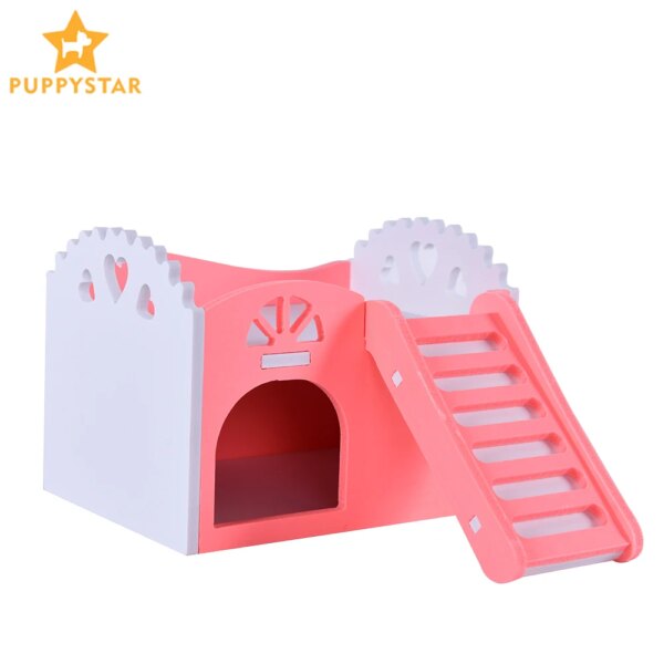 Solid Hamster House Cages Rat Small Pet Sleeping Nest Hamster Cage Rat House Hamsters Guinea Pig Houses Pet Accessories ZG0003