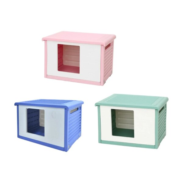 Stray Cats Shelter Pet Supplies Cave Weatherproof Hutch Outdoor Cat House Kennel for Rabbit Indoor Small Dogs Outdoor Feral Cats