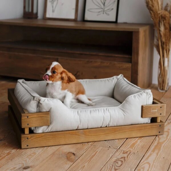 Supplier Wholesales Large Cat And Dog Beds. Extra Cat And Dog House Wooden Structure Suitable For Medium And Small Pets