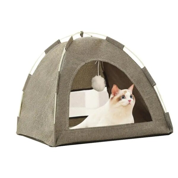 Tent For Pets Summer Cat House Universal Portable Pet Tent Pet House Dog Cage Removable Camping Pet Sun Shelter Shade For Puppy