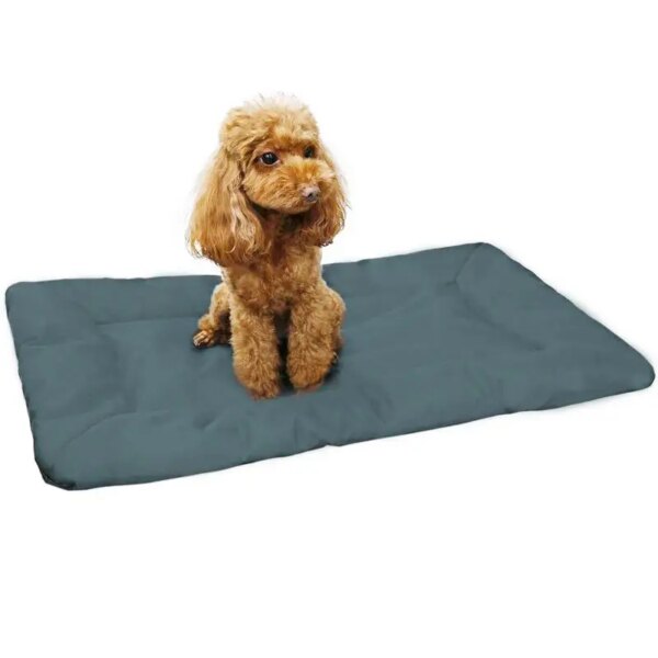 Waterproof Dog Bed Camping Travel Pet Kennel Pad Comfortable Dog Resting Mat Anti Slip Dog Crate Pad For Pet House Dogs Cats