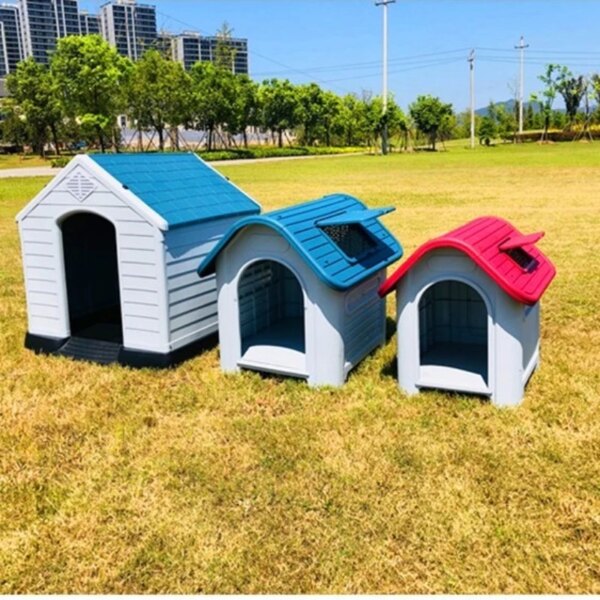 Waterproof Large Dog House Kennel Accessories Camping Dog House Outdoor Crate Fence Perros Para Exterior Pets Products YN50DH